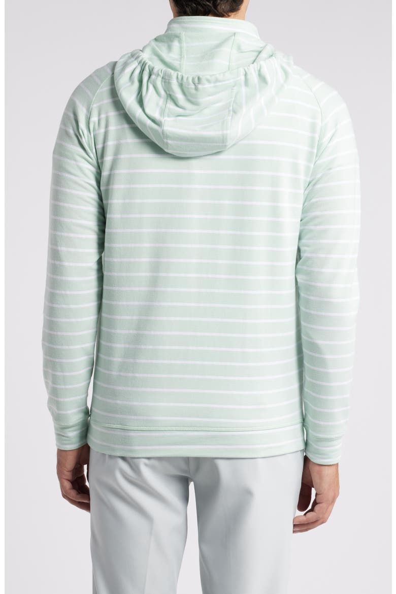 Dalton Quarter Zip Hoodie, Alternate, color, SURF SPRAY