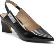 Charles David Addia Faux Leather Slingback Pump
