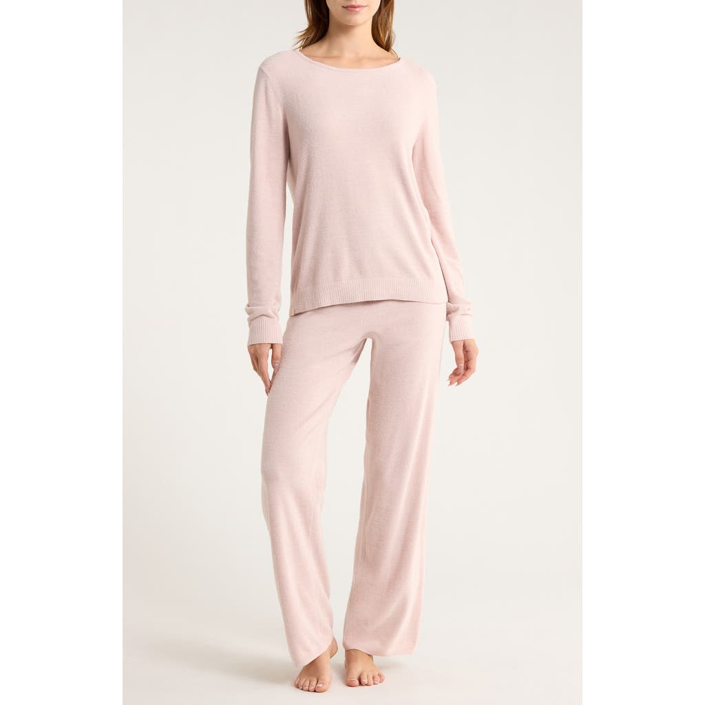 Barefoot Dreams Cozychic® Ultra Lite® Boat Neck Pajamas In Pink