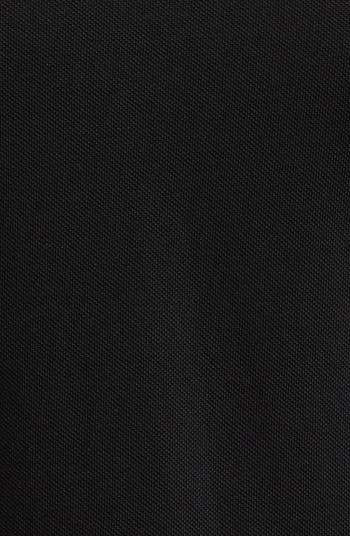 Cotton Blend Piqué Crop Polo