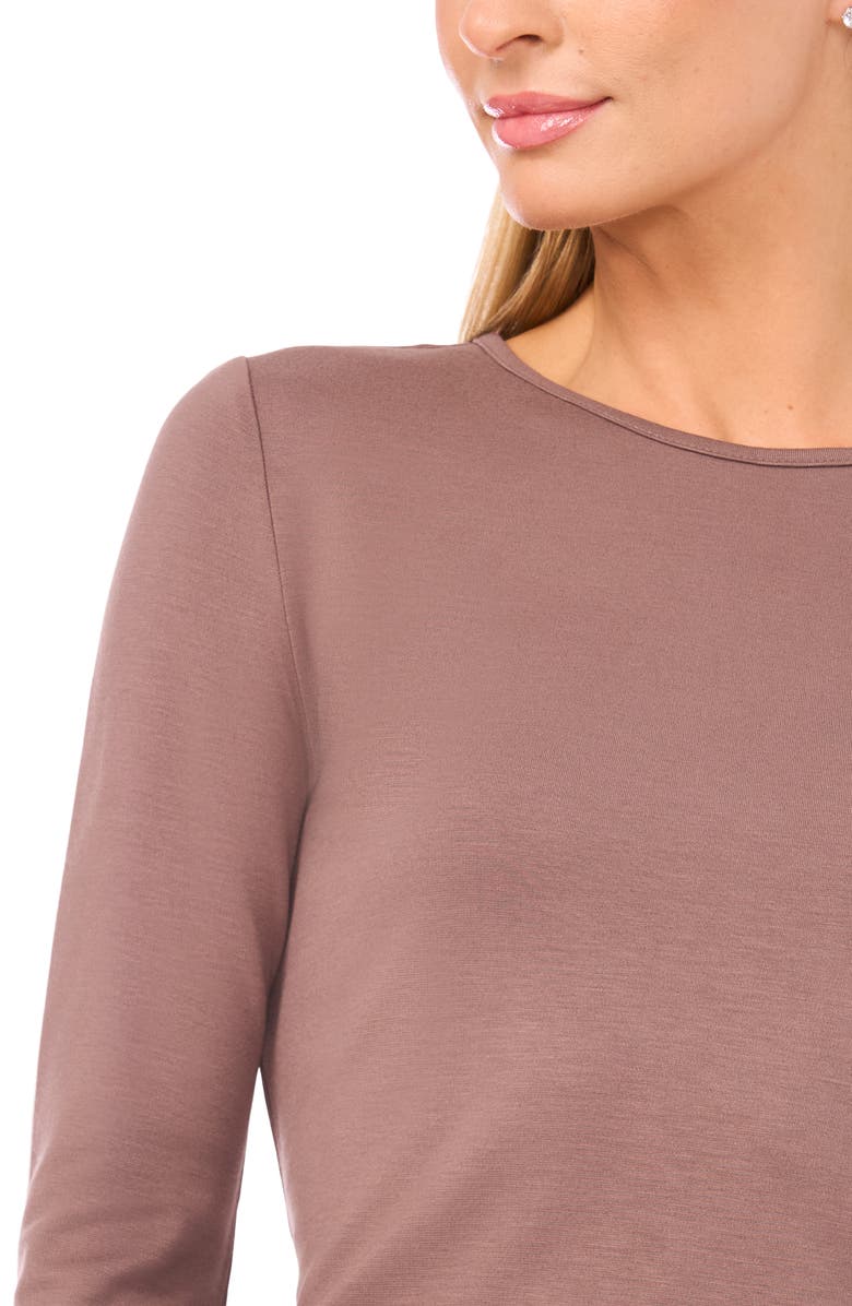 Halogen<sup>®</sup> Long Sleeve Knit Top, Alternate, color, Mink Taupe