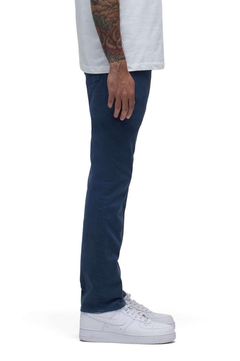 Blake Slim Straight Stretch Twill 5-Pocket Pants, Alternate, color, NAVY BLUE