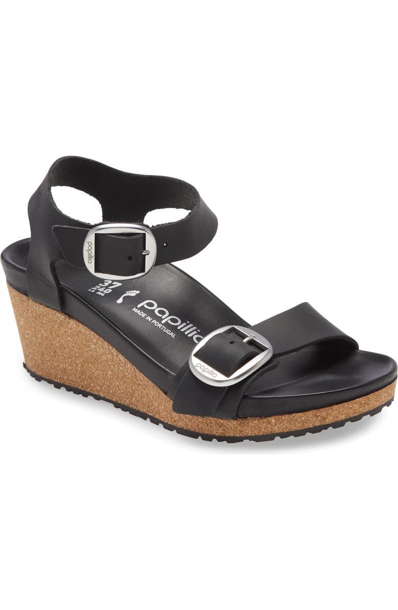Birkenstock Papillio by Birkenstock Soley Wedge Sandal, Main, color,