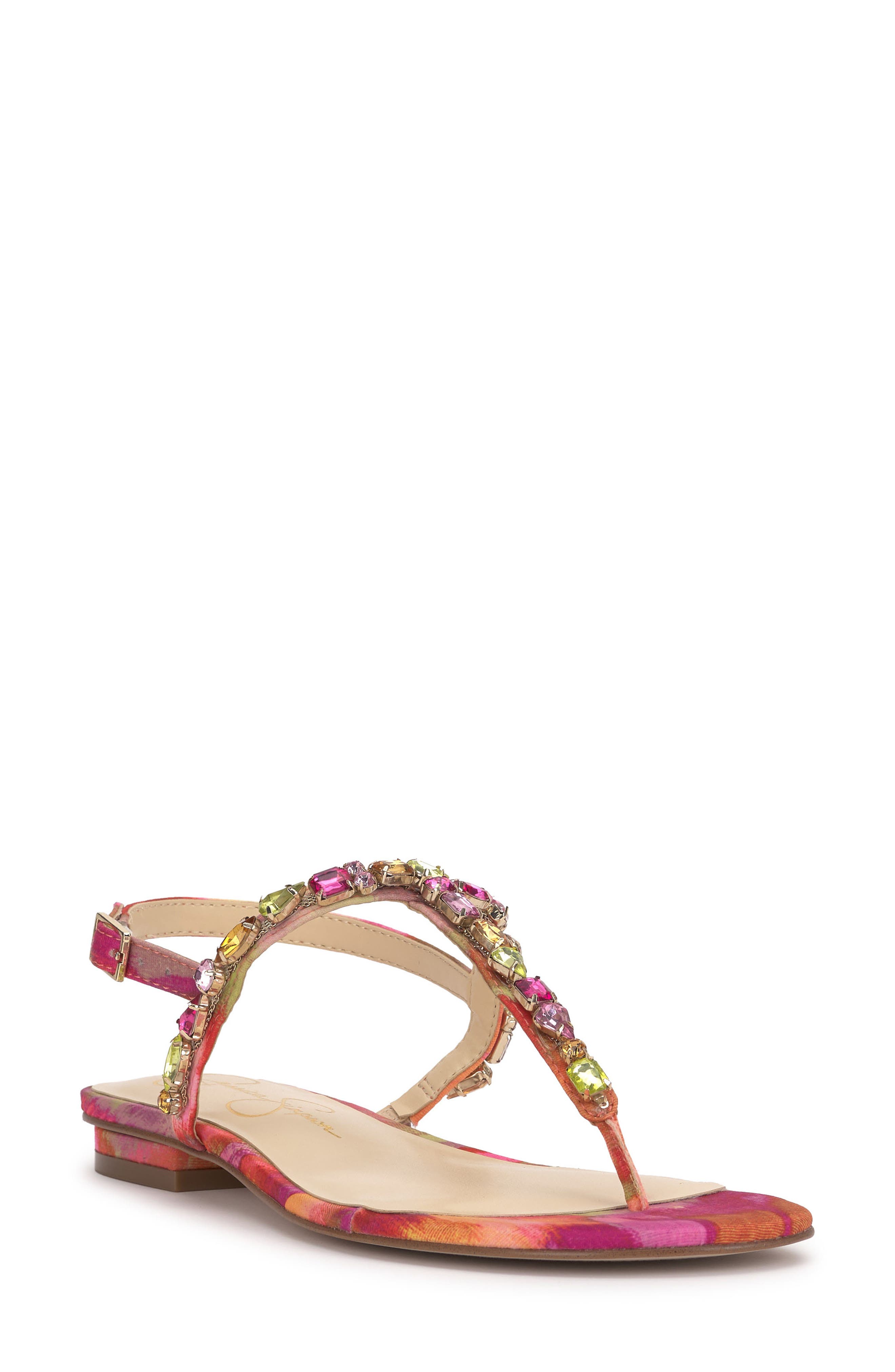 Dehna Slingback Sandal, Main, color, PINK RED