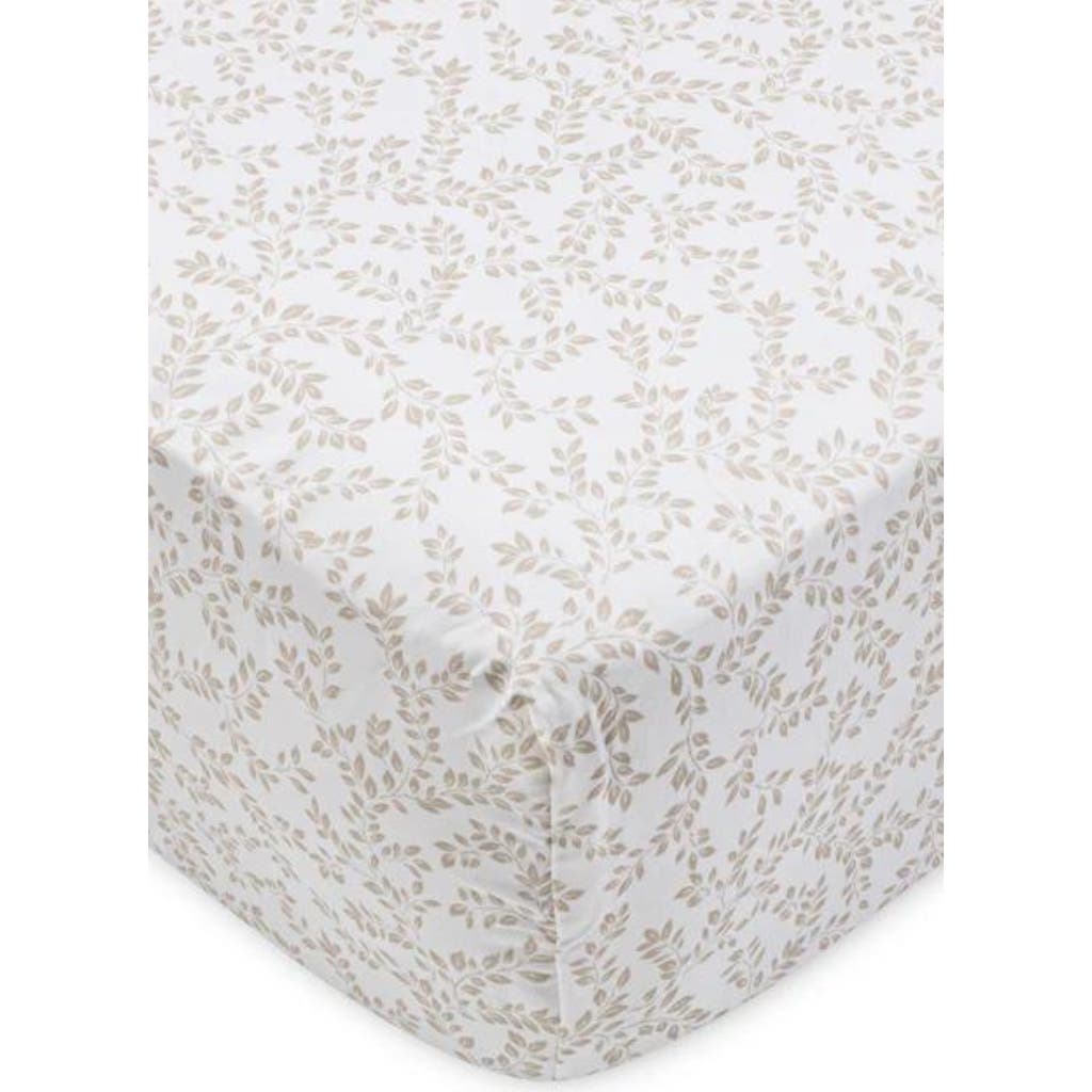Domani Home Print Bassinet Crib Sheet In Naya
