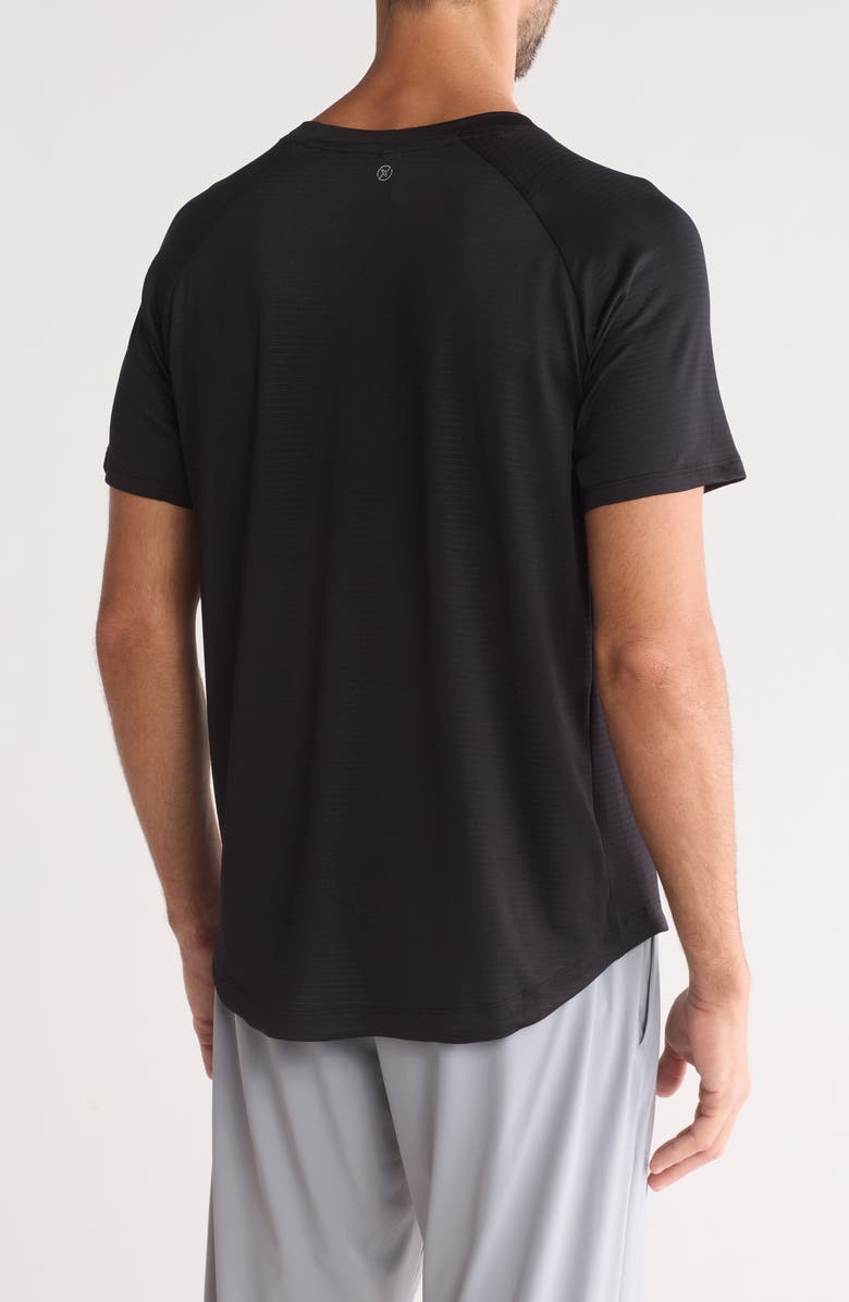 90 DEGREE BY REFLEX Air Sense Iconic Textured T-Shirt, Alternate, color, 