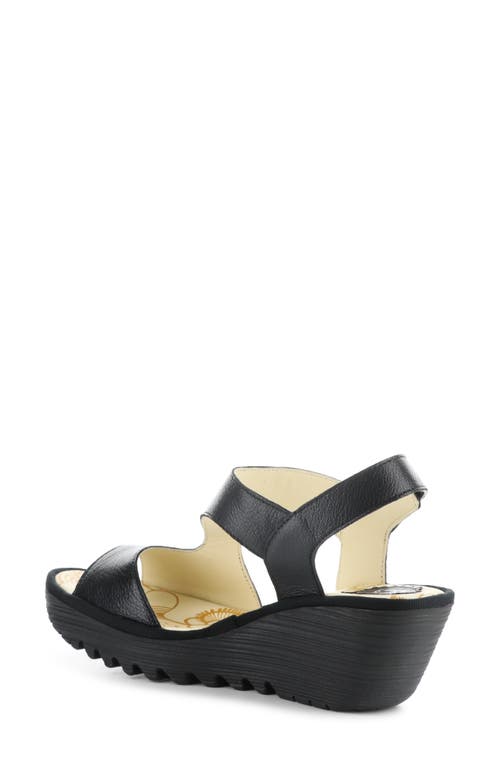 FLY LONDON FLY LONDON YOX SLINGBACK PLATFORM WEDGE SANDAL