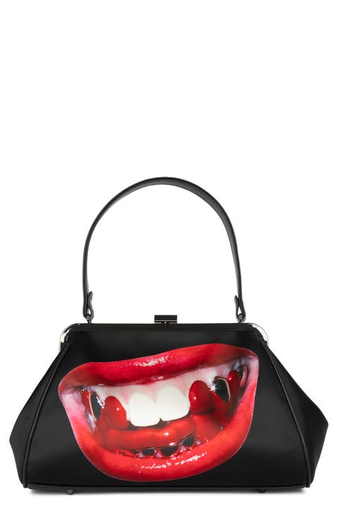 Its-Bit Satin Handbag