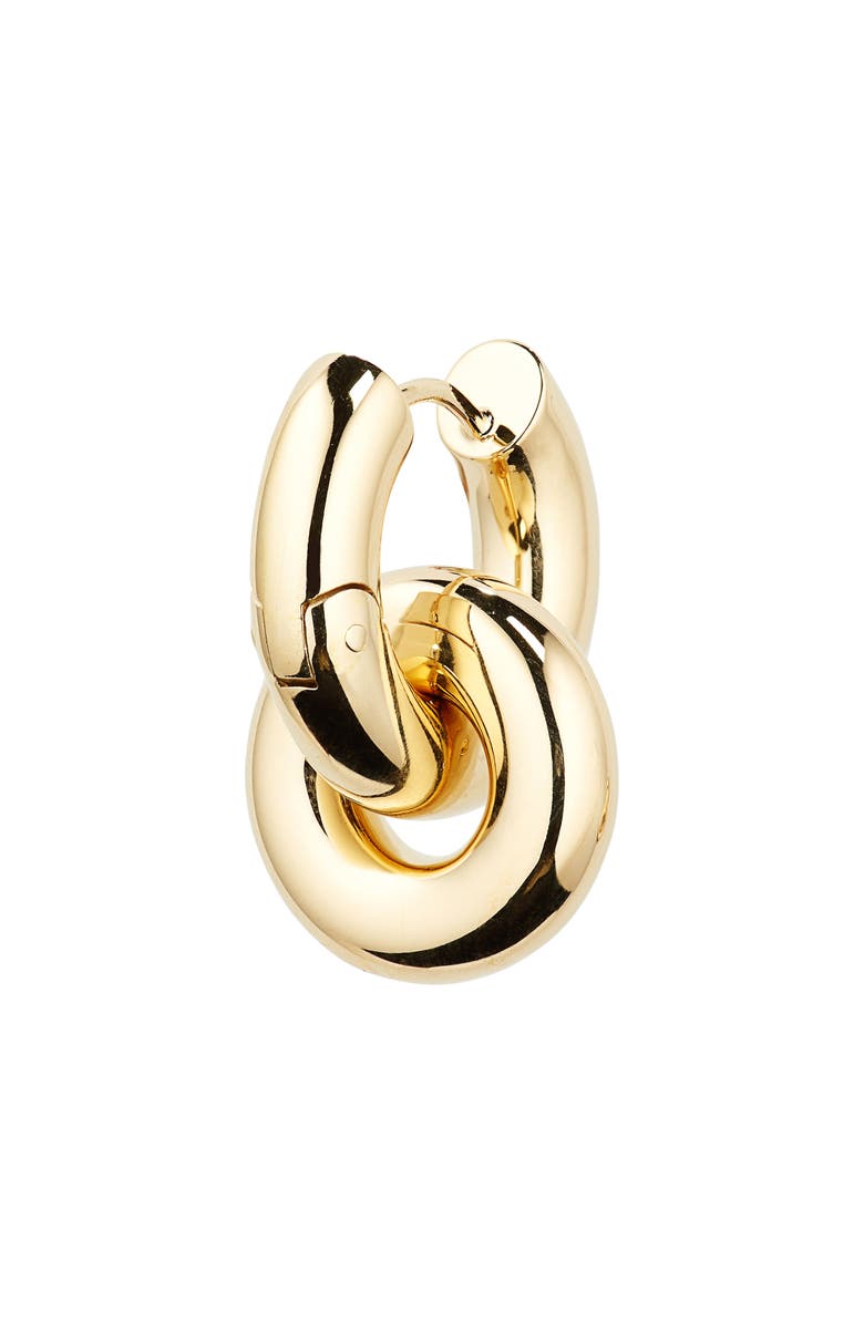 Lié Studio The Esther Huggie Hoop Earrings, Alternate, color, 18K Gold Plating