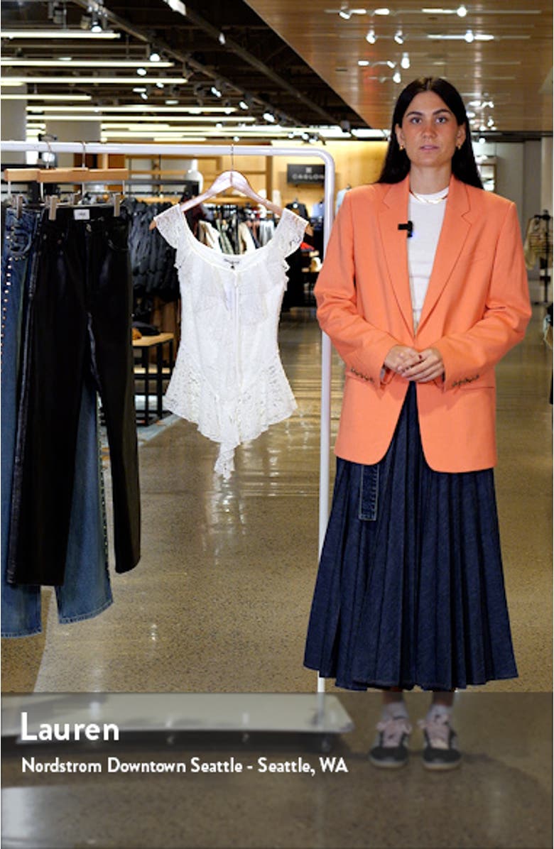 Francia Lace & Ruffle Top, sales video thumbnail