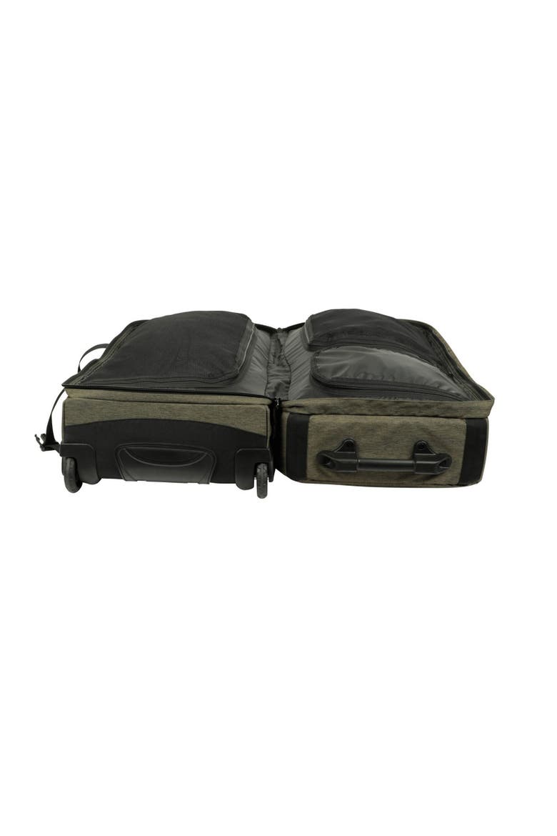 Wander 100L 2 Wheeled Suitcase, Alternate, color, Khaki Green