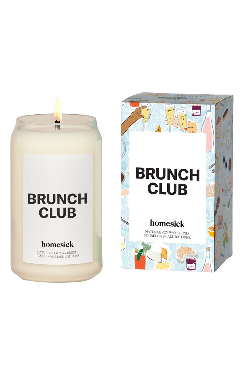 homesick Brunch Club Candle, Main, color, 