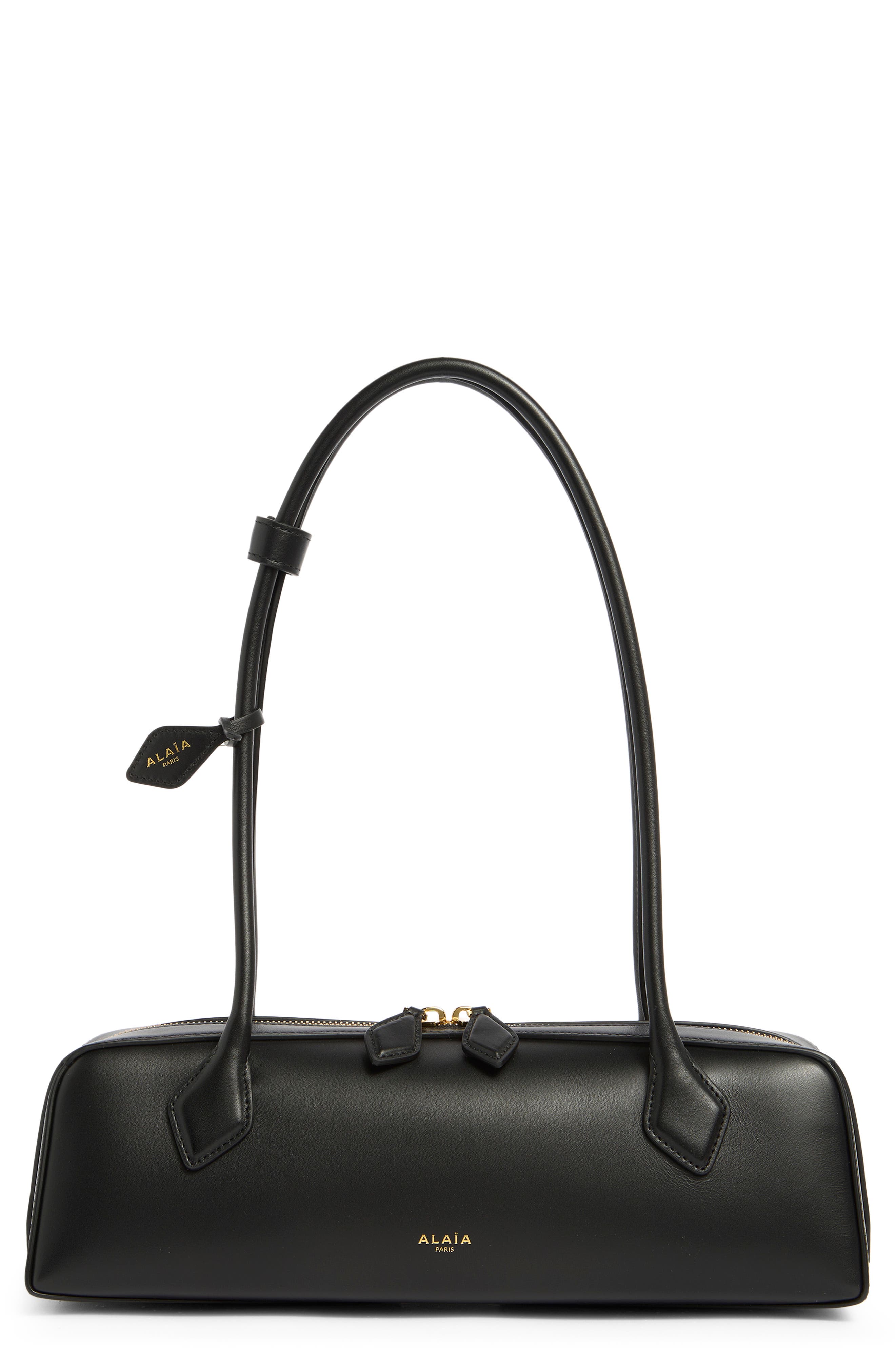 Medium Le Teckel East/West Shouder Bag, Main, color, NOIR 999