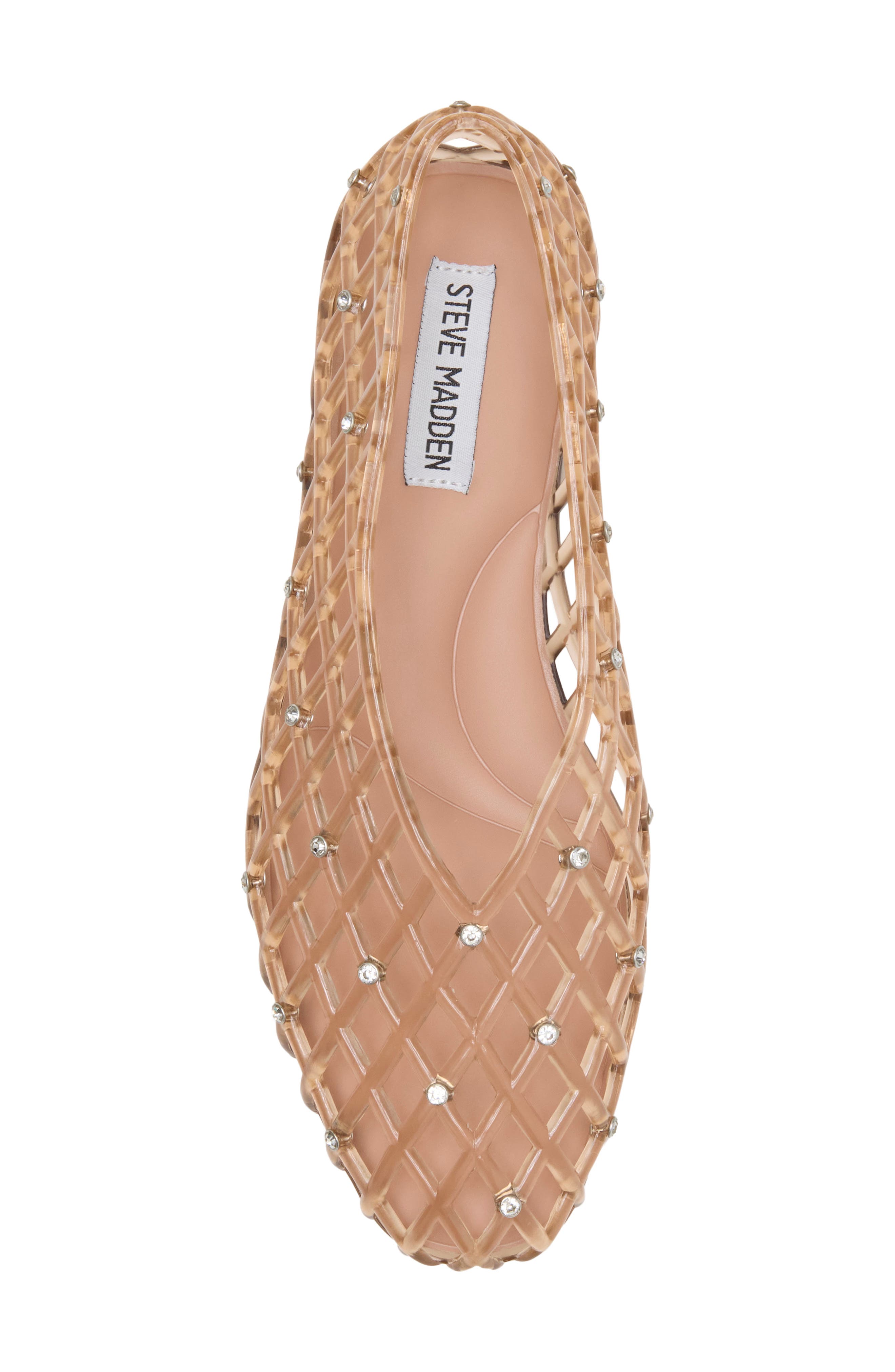 Crista-R Pointed Toe Flat, Alternate, color, TAN