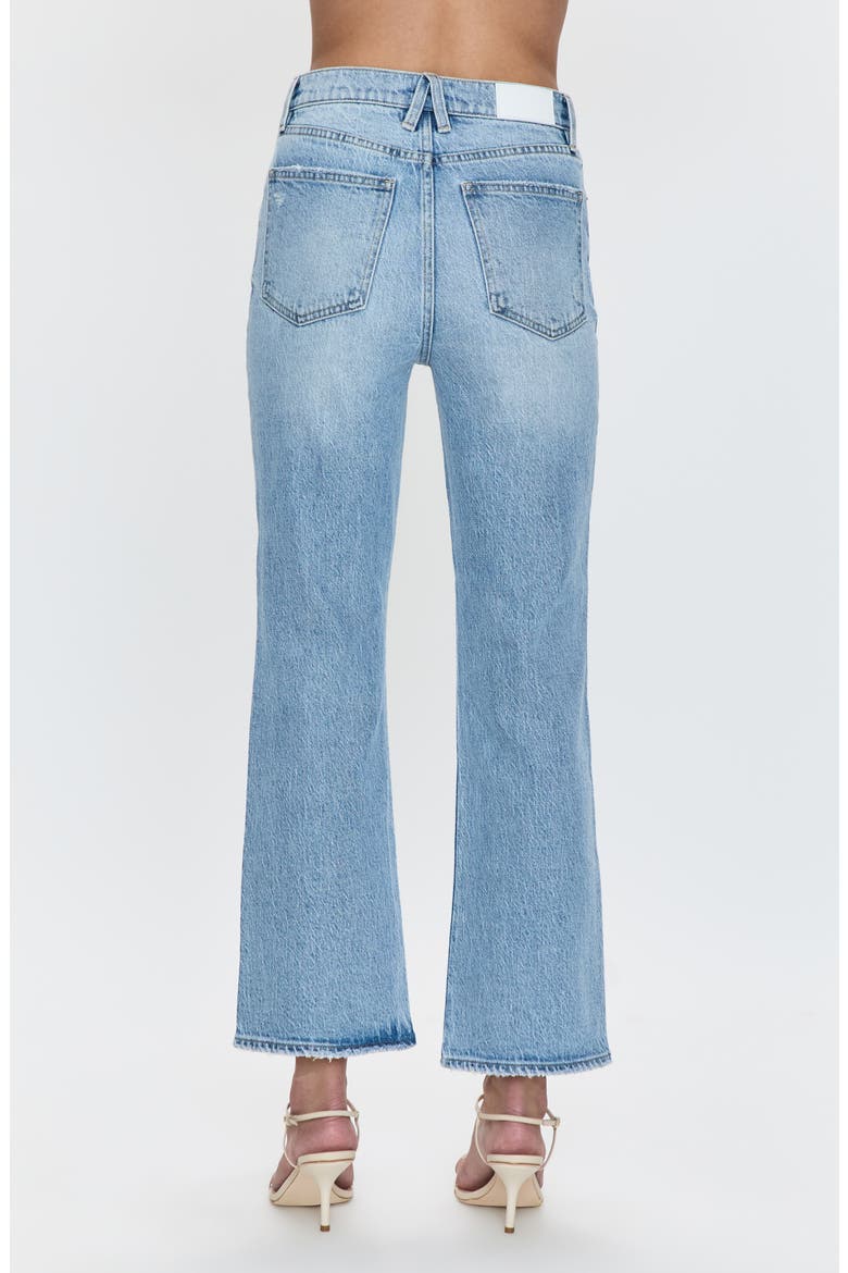 Ally High Waist Crop Bootcut Jeans, Alternate, color, SCHOLAR DISTRESSED