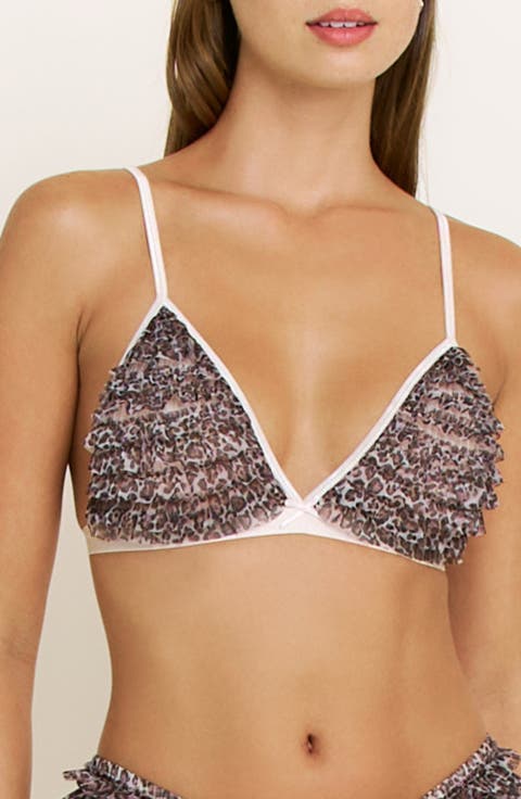 Rumba Ruffle Triangle Bralette