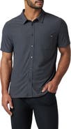Vuori Ace Solid Short Sleeve Button-Up Shirt