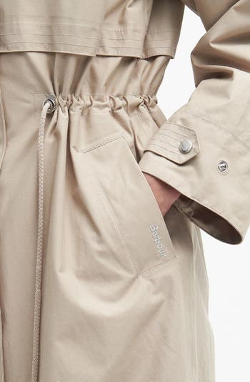 Barbour Lavender Waterproof Hooded Coat | Nordstrom