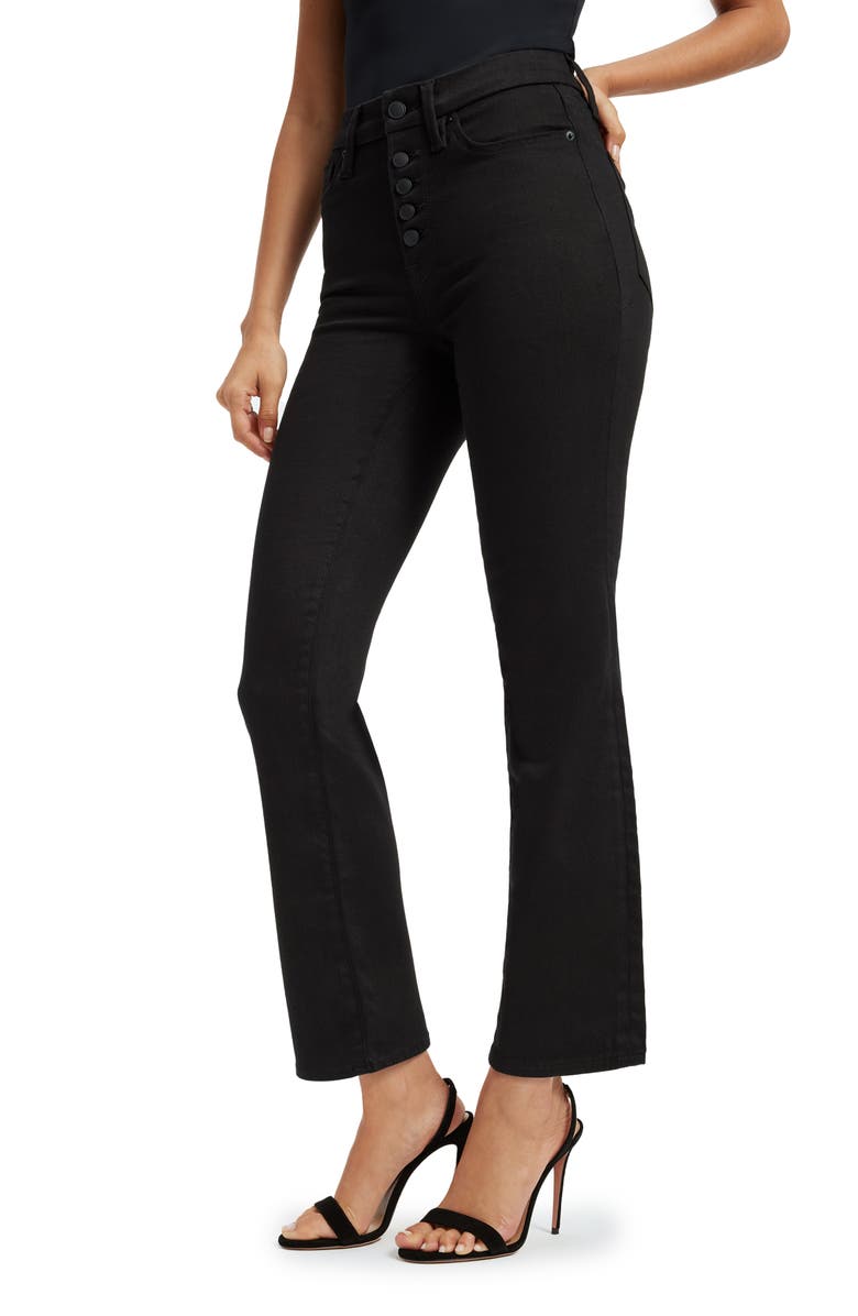 Good American Good Legs Stretch Straight Leg Jeans, Alternate, color, 