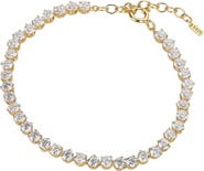 Bearfruit Jewelry Sterling Silver 18k Gold Plated Josephine Tennis Bracelet Classic