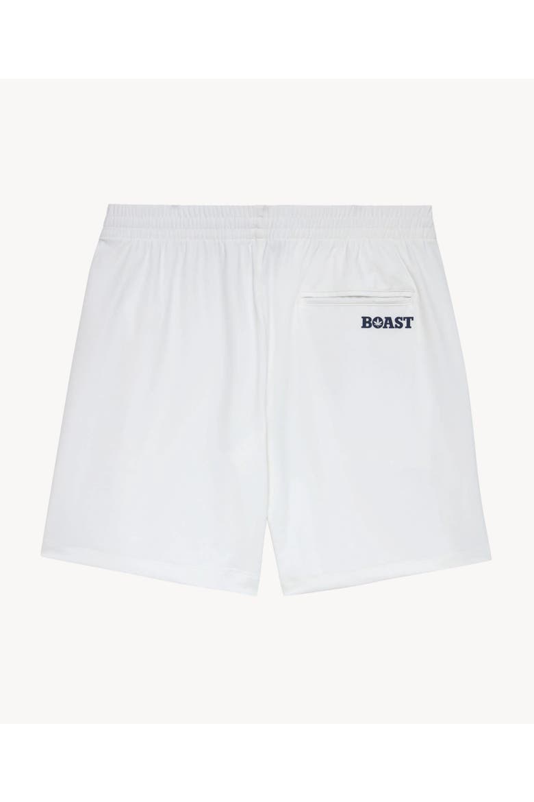 7" Tipped Peak Performance Short, Alternate, color, White Green Navy