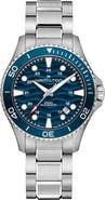 Hamilton Khaki Navy Scuba Blue Automatic Bracelet Watch, 40mm