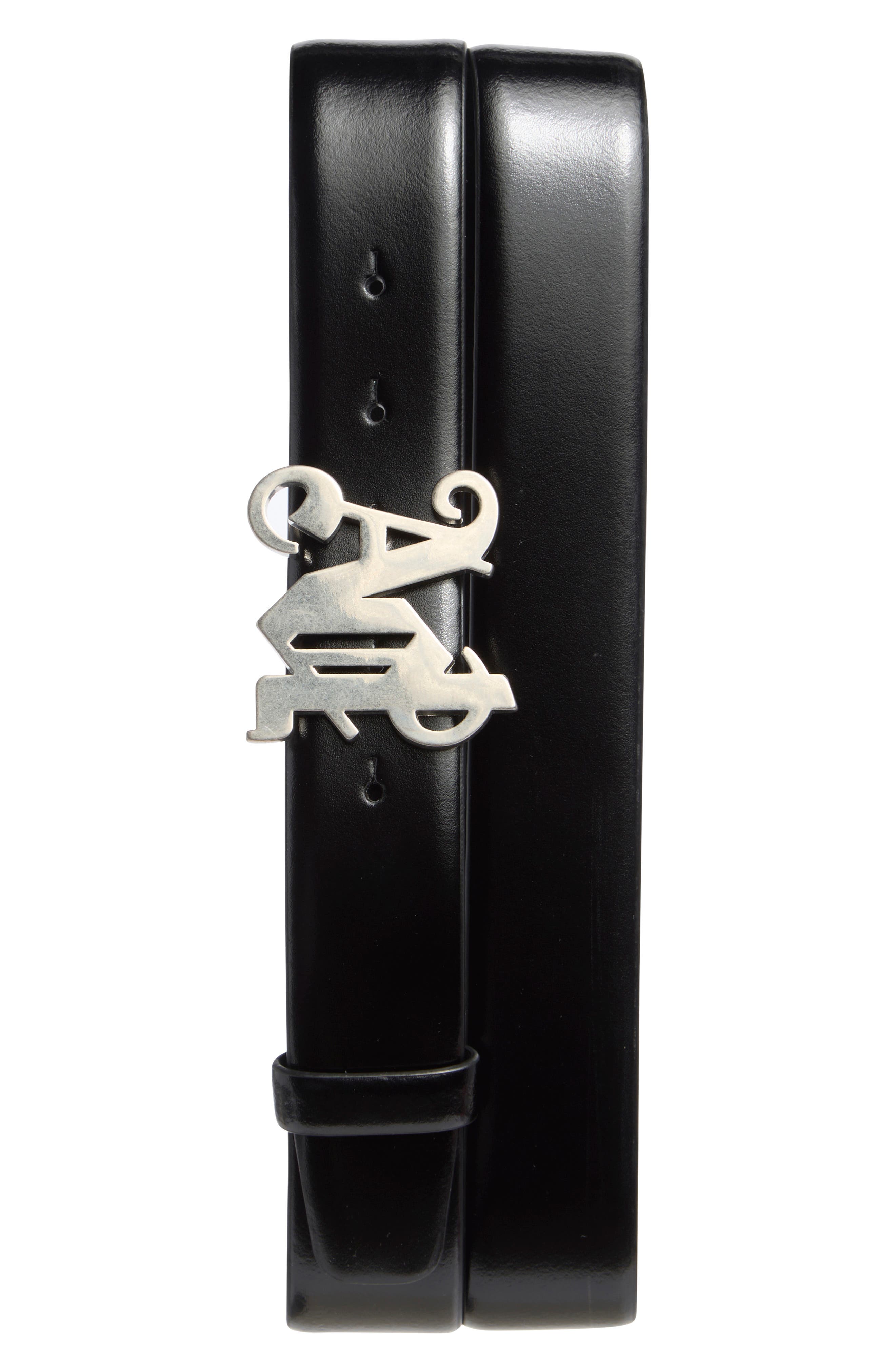 Palm Angels Monogram Buckle Belt