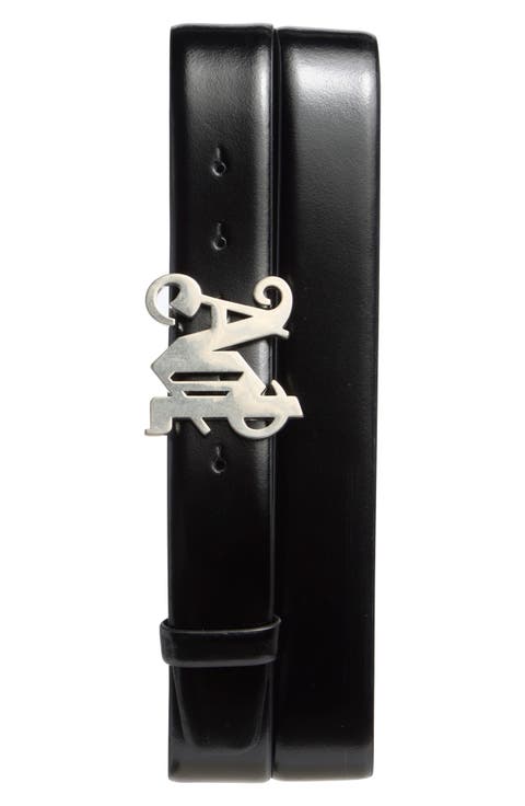 Monogram Buckle Belt