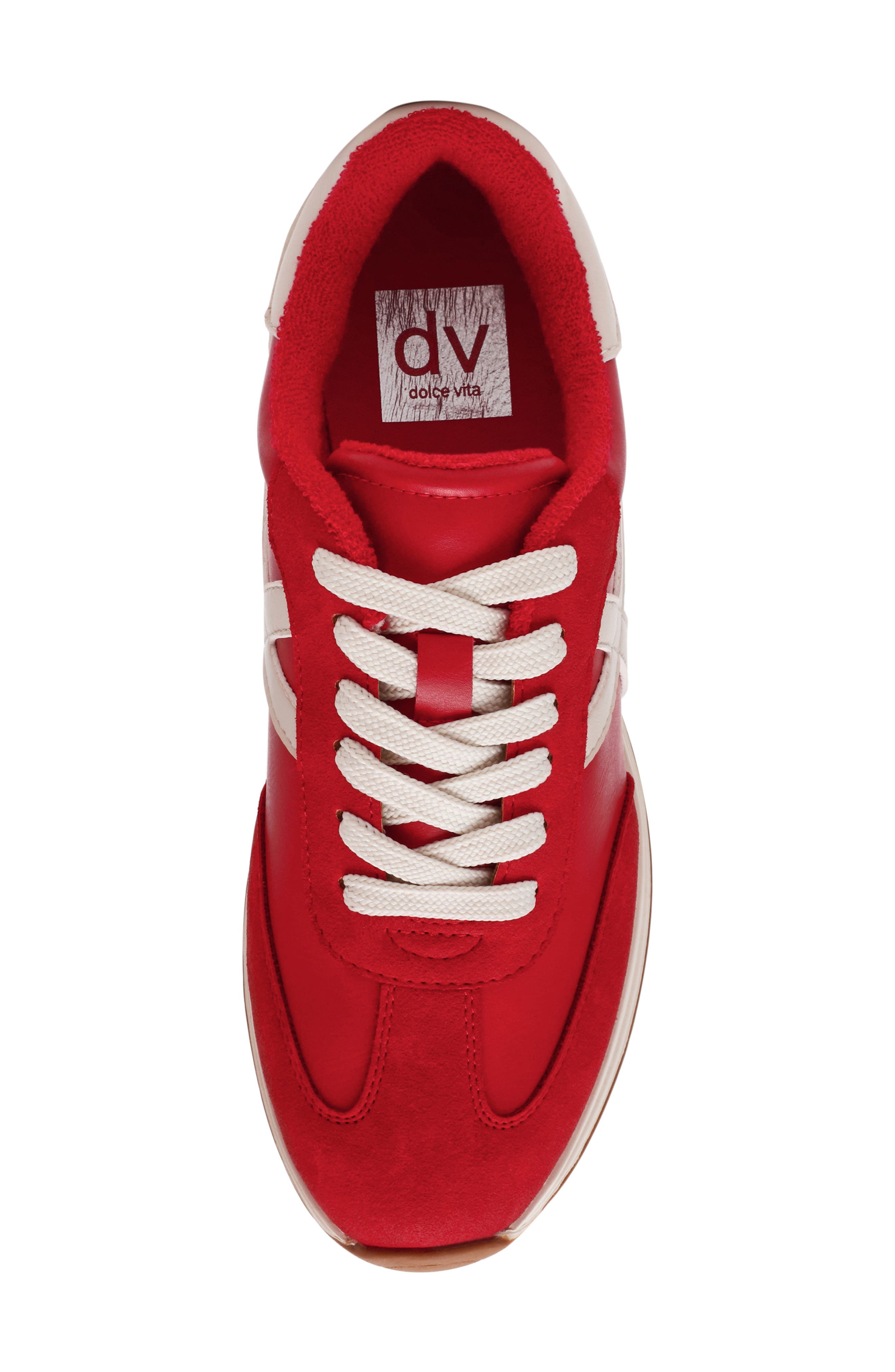 DV by Dolce Vita Joque Sneaker, Alternate, color, Red Multi