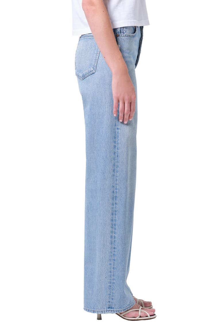 Ren High Waist Wide Leg Jeans, Alternate, color, ORTEN MED INDIGO