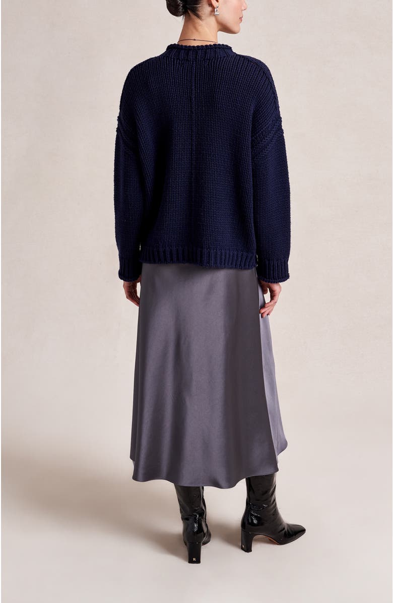 La Ligne Callum Sweater, Alternate, color, Navy