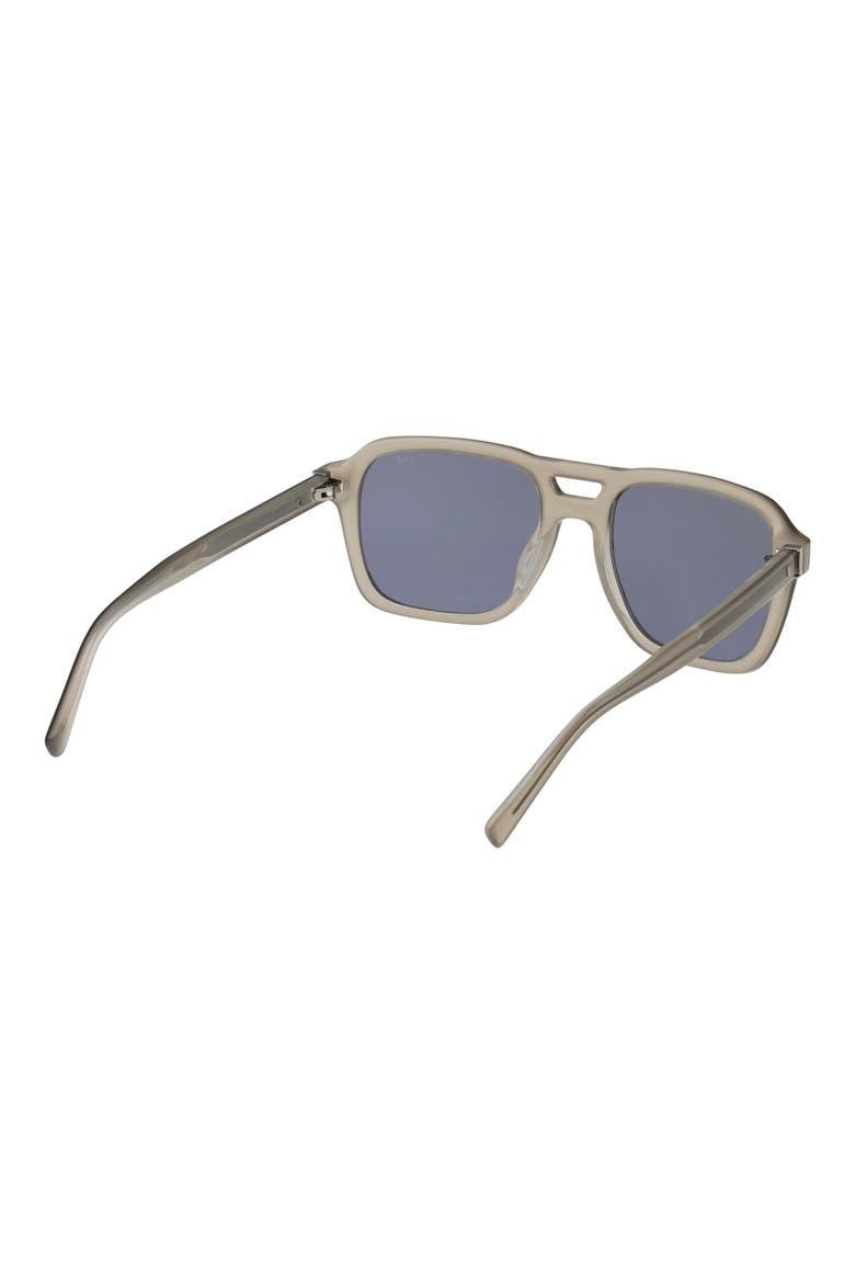 55mm Navigator Sunglasses, Alternate, color, BEIGE/ OTHER / SMOKE
