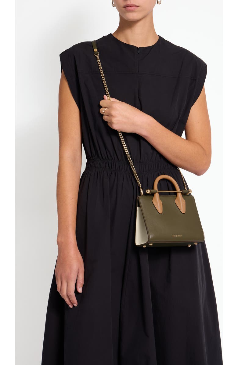 Strathberry Nano Leather Tote, Alternate, color,