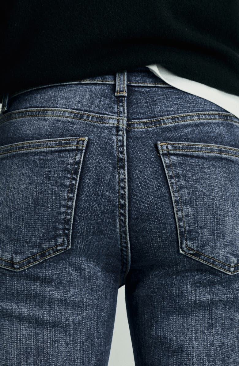 MANGO Mid Rise Flare Jeans, Alternate, color,