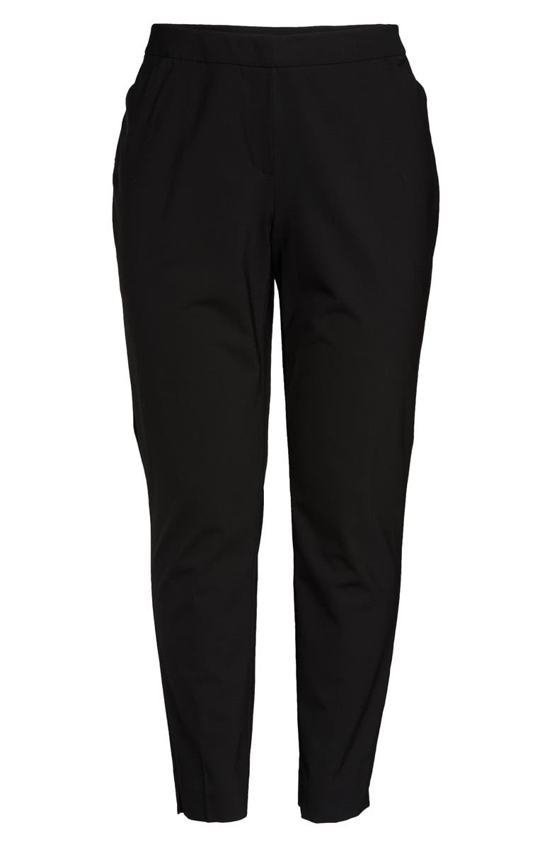 Lafayette 148 New York Irving Stretch Wool Pants, Alternate, color,