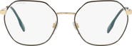 Burberry 54mm Irregular Blue Light Blocking Glasses