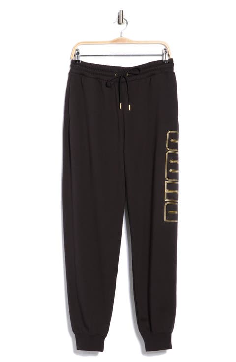 Maximal Metallic Logo Sweatpants