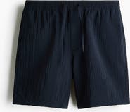 H&M Relaxed Fit Textured Shorts