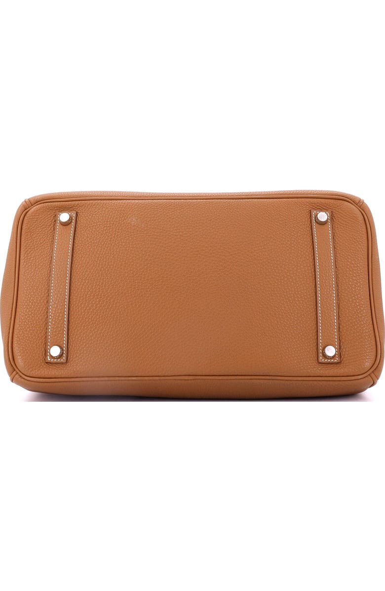 Pre-Owned Hermes Birkin Handbag Brown Togo with Palladium Hardware 35, Alternate, color,