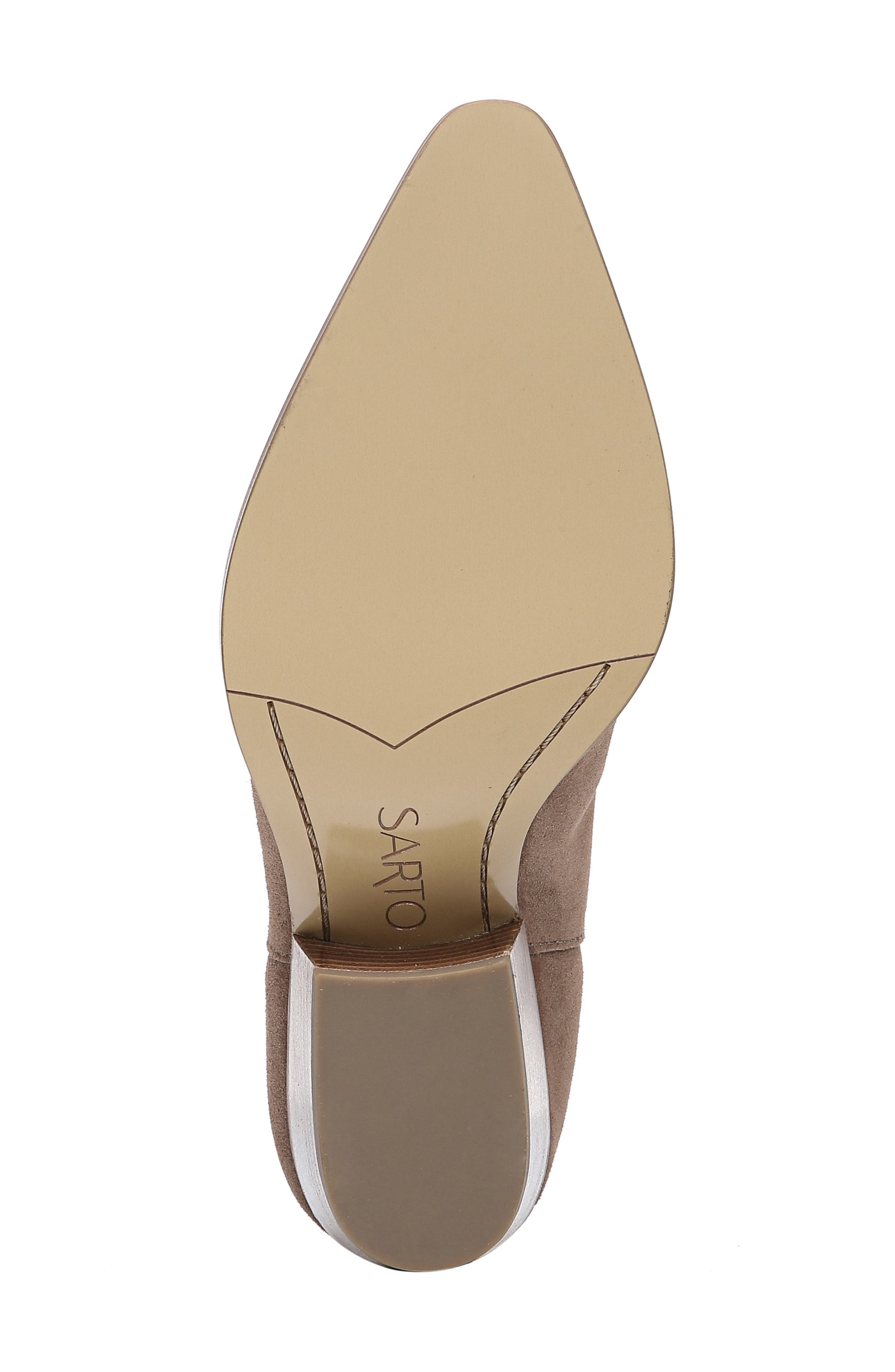 Lasso Bootie, Alternate, color, TOFFEE SUEDE