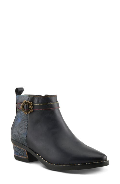 L'artiste By Spring Step Acree Bootie In Blue