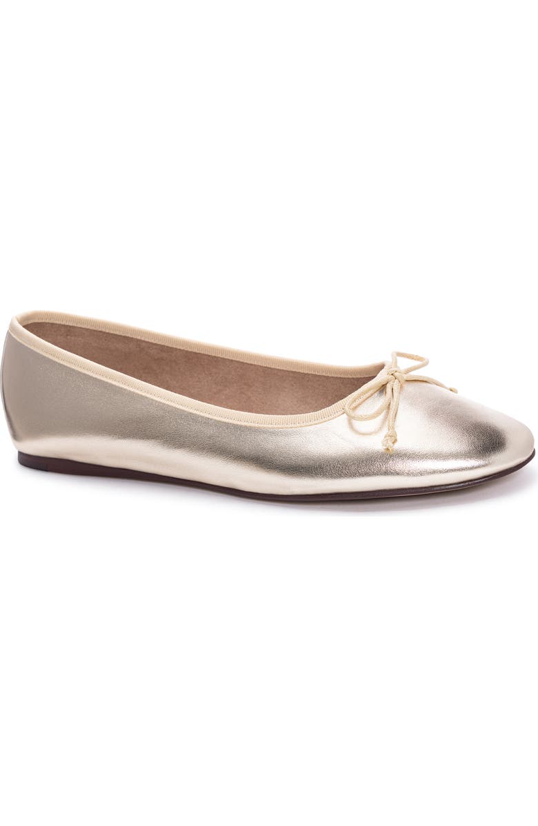 Chinese Laundry Audrey Ballet Flat, Main, color, Gold