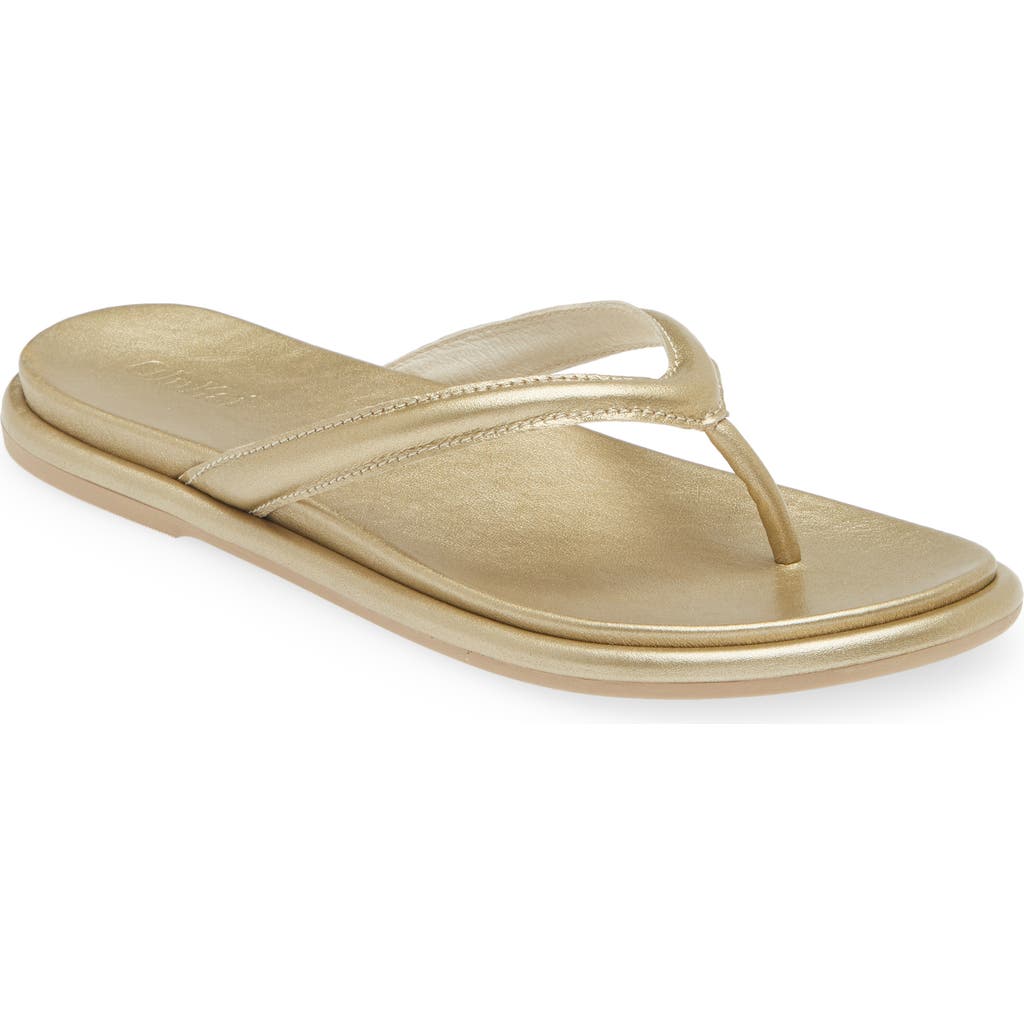Olukai Tiare Flip Flop In Neutral