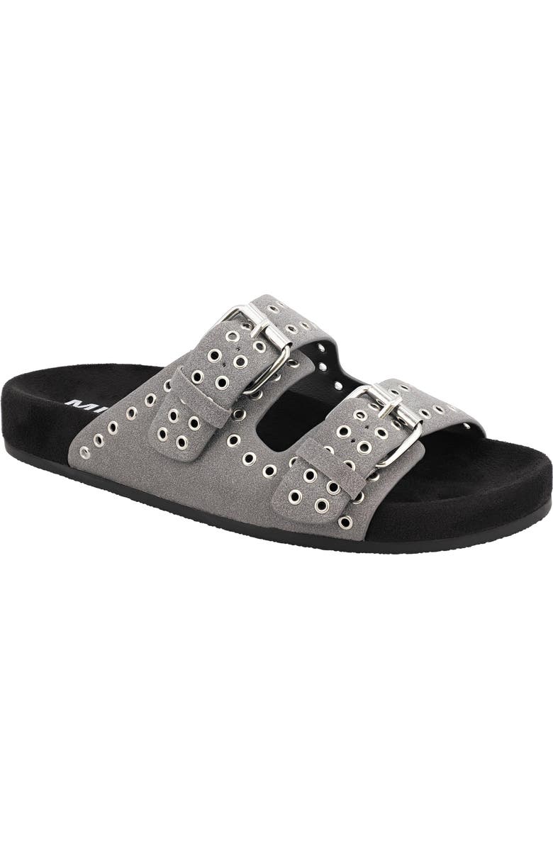 MIA Brooklyn Slide Sandal, Main, color, Slate