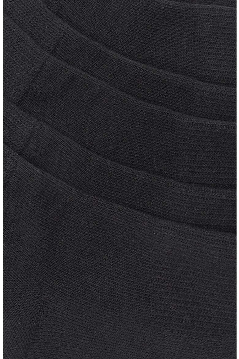 3-Pack Everyday Quarter Socks, Alternate, color, BLACK