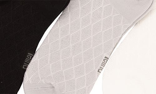 FELINA FELINA ASSORTED 6-PACK TEXTURED MESH NO SHOW SOCKS