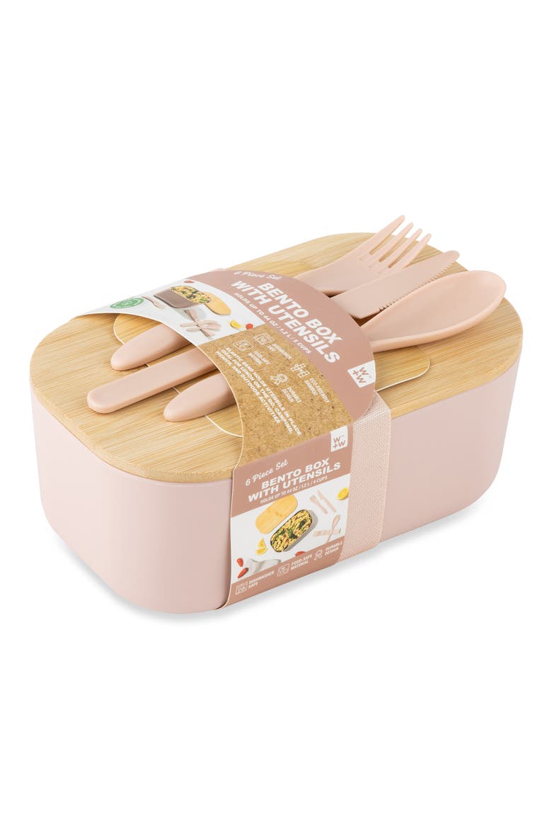 6-Piece Bento Box Set, Alternate, color, CIDER