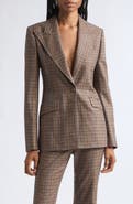 GABRIELA HEARST Leiva Check Wool & Silk Jacket