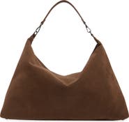 BCBG Faux Suede Hobo