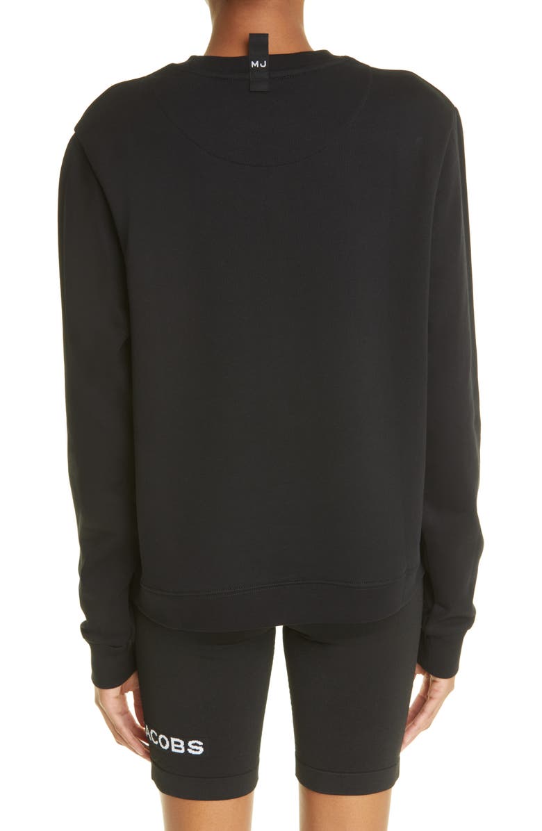 Marc Jacobs Marc Jacob Women's The Cotton Logo Sweatshirt, Alternate, color, 